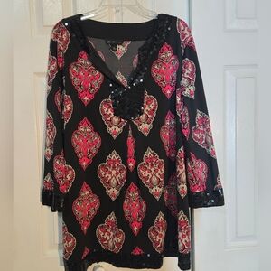 INC International Concepts Women's Top 2X